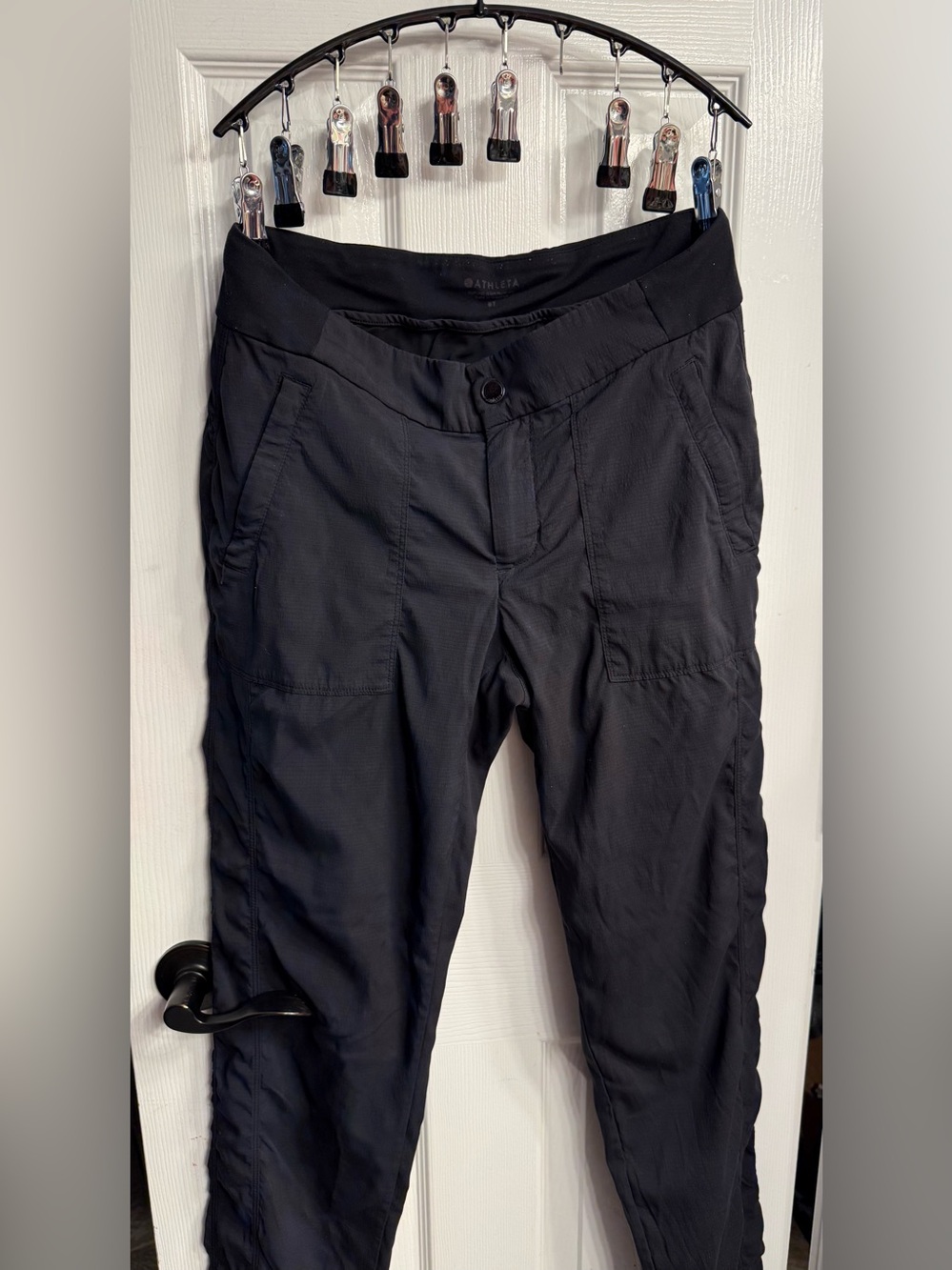 Athleta Black Cargo Utility Pants for Men